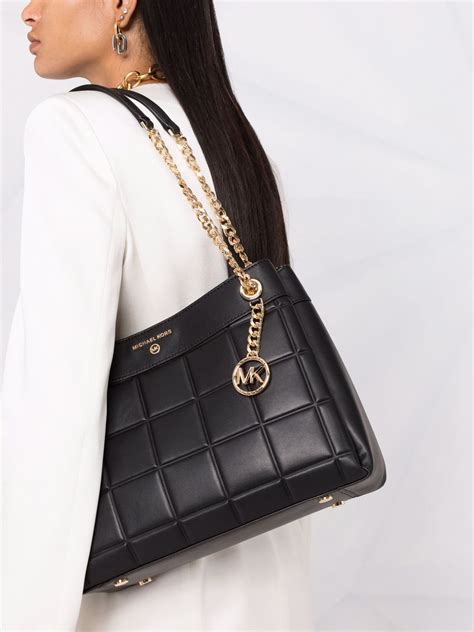 michael kors quilting handbags|Michael Kors susan quilted bag.